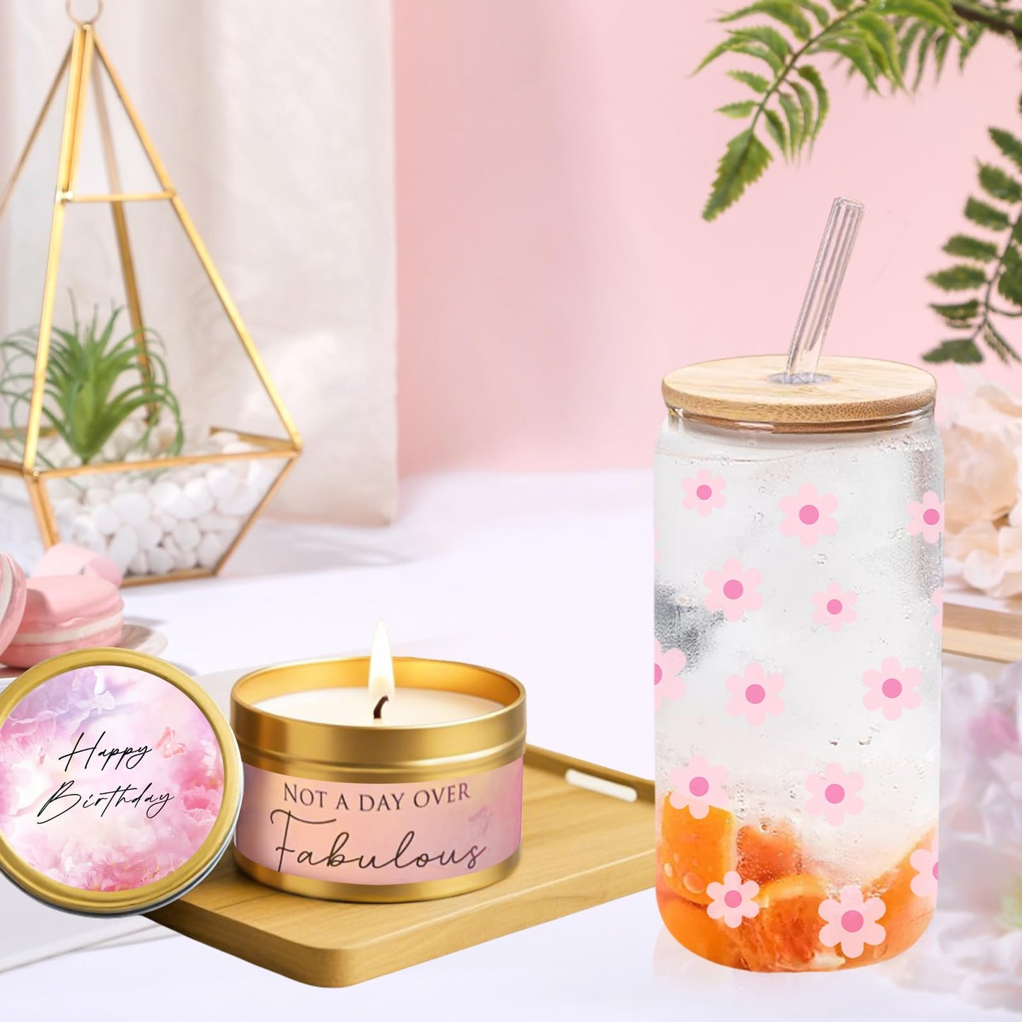 Birthday Gifts for Teen Girls & Women – Cute Aesthetic Pink Gifts, Girly Gift Box for Her, Preppy Gift Set for Sister, Best Friend, Daughter or Niece