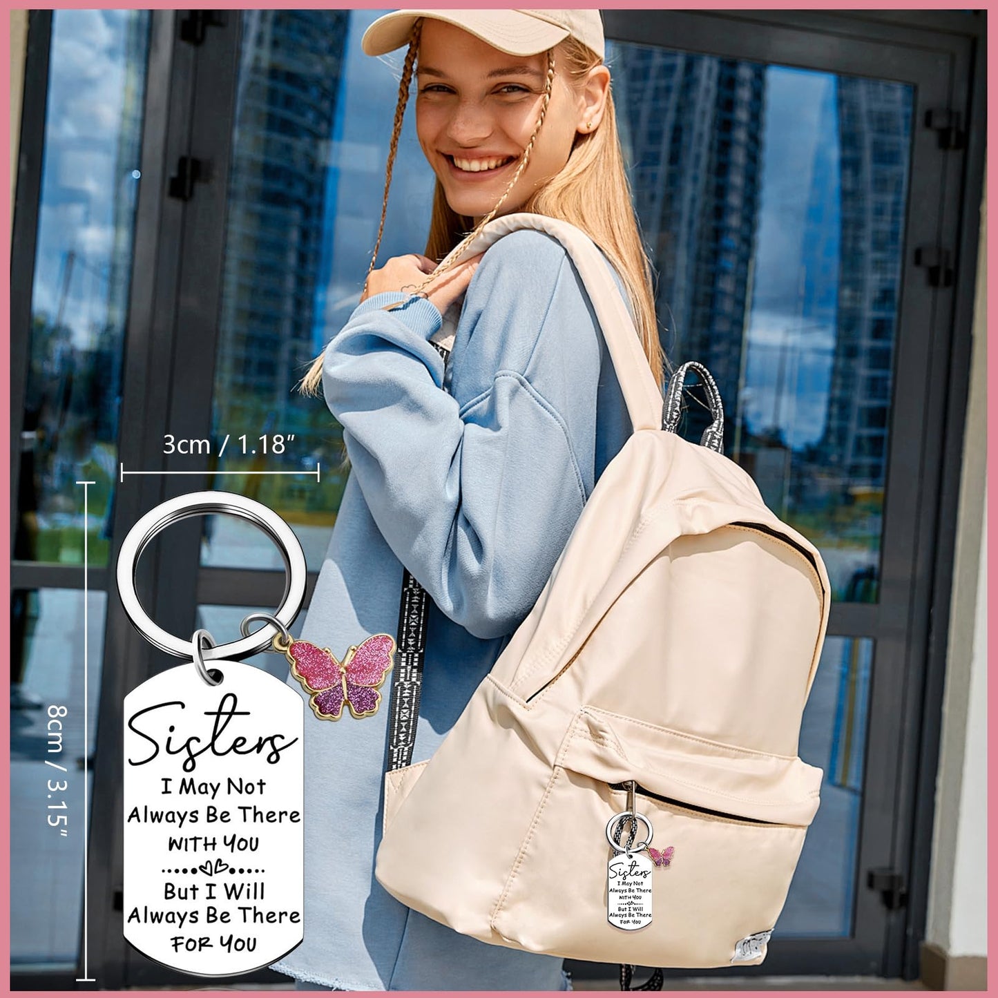 XIENZE-77 Sister Birthday Gifts from Sister, Best Ever Ideas for Little Sisters Set
