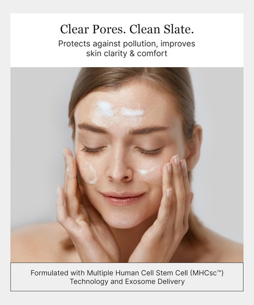 Keracell Pore Clearing Cleanser - Pore Cleanser & Minimizer with Salicylic Acid & Panthenol - Acne Cleanser Face Wash with MHCsc Technology - Moisturizes, Decreases Oil & Removes Impurities - 4 oz