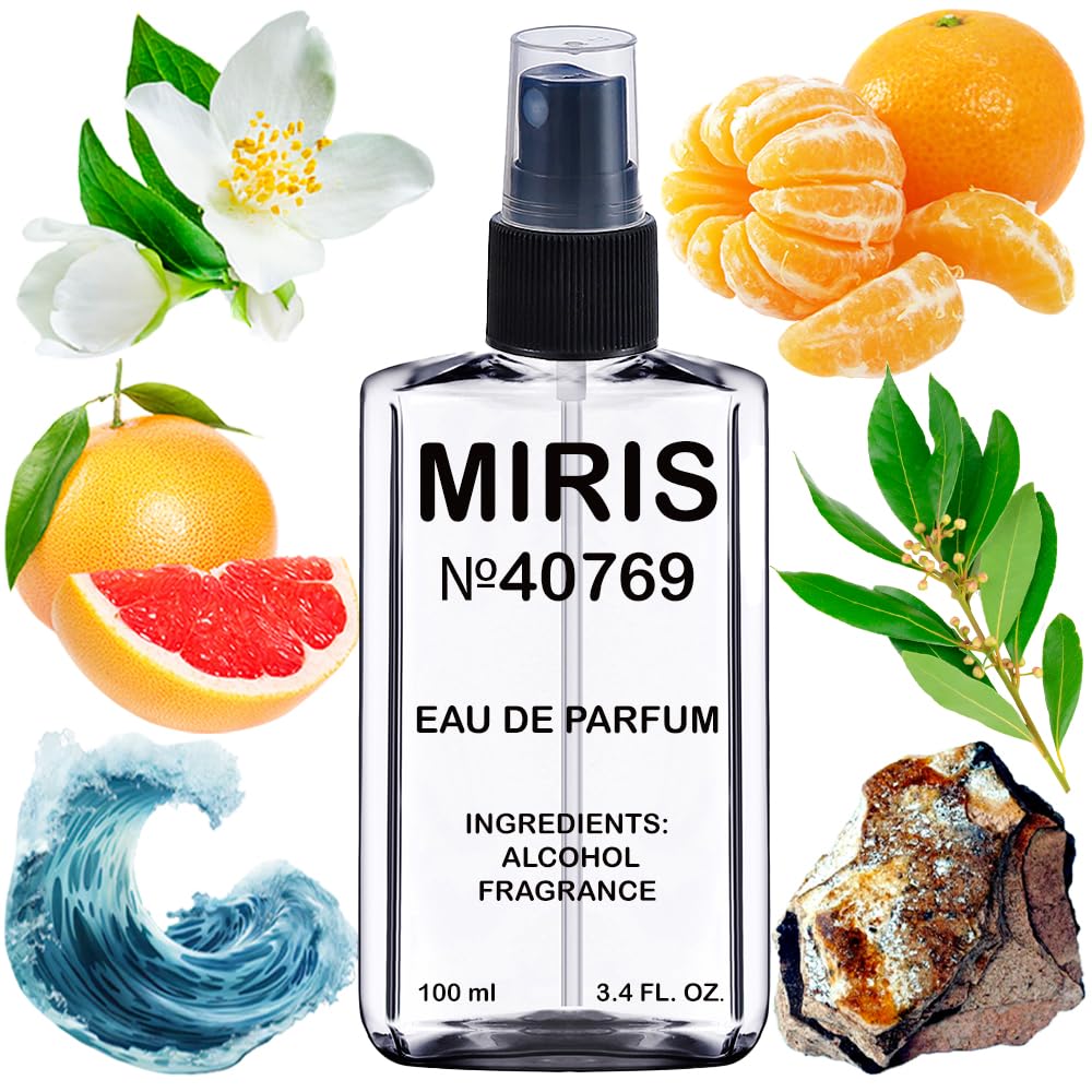 MIRIS No. 40769, Inspired by Invitus, Long-Lasting Eau de Parfum for Men, Spray 3.4 Fl Oz / 100 ml