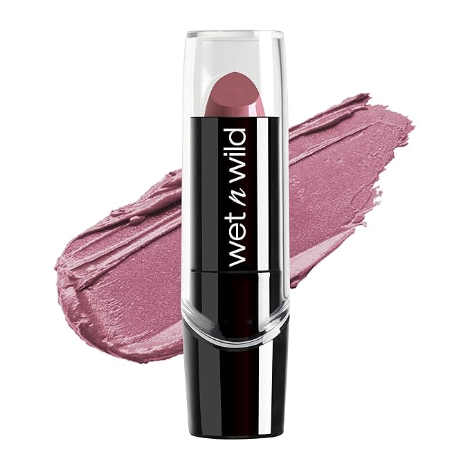 wet n wild Silk Finish Lipstick, Hydrating Rich Buildable Lip Color, Formulated with Vitamins A,E, & Macadamia for Ultimat...