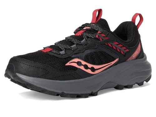 Saucony Women's Excursion TR17 Hiking Shoe, Black/Shadow, 10.5