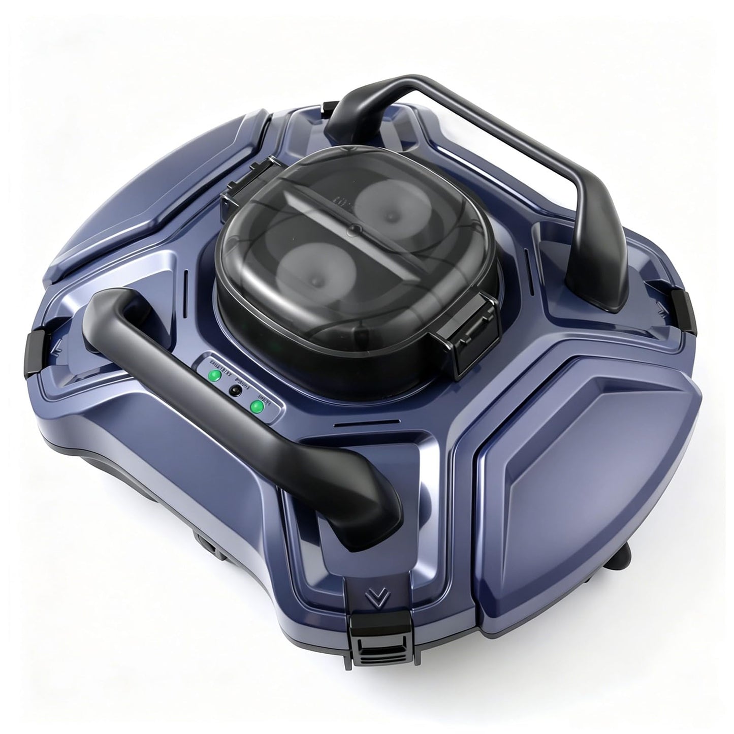Cordless Pool Vacuum for Above Ground & Inground Pools, 120 Min Runtime Robotic Pool Cleaner with Retrieval Hook, Auto-Parking, Lightweight, Ideal for Flat-Bottom Pools up to 914 sq.ft