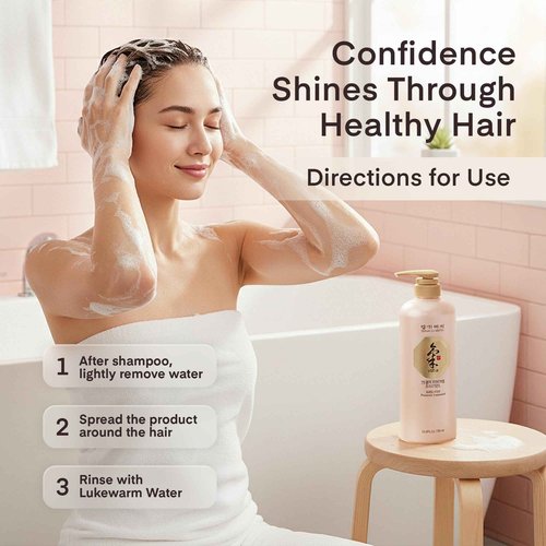 DAENG GI MEO RI - Ki Gold Premium 2 Shampoo 780ml + 1 Treatment 780ml + 10 Traveling Pouch Samples 10ml Set, Samples may vary.