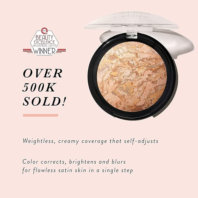 LAURA GELLER NEW YORK Baked Balance-N-Glow Illuminating Foundation - Medium - Buildable Sheer to Light Coverage - Satin Finish