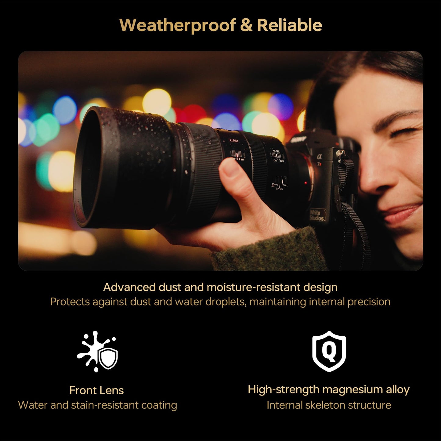 VILTROX AF 135mm F1.8 LAB FE Full Frame Lens Telephoto Auto Focus Prime Lens with HyperVCM Motor Compatible with Sony E-Mount A7SIII A7III A7RIII A7IV A9 A1 FX3 A7RV ZVE1 A7CR A7CII A93 ZV-E10 FX30