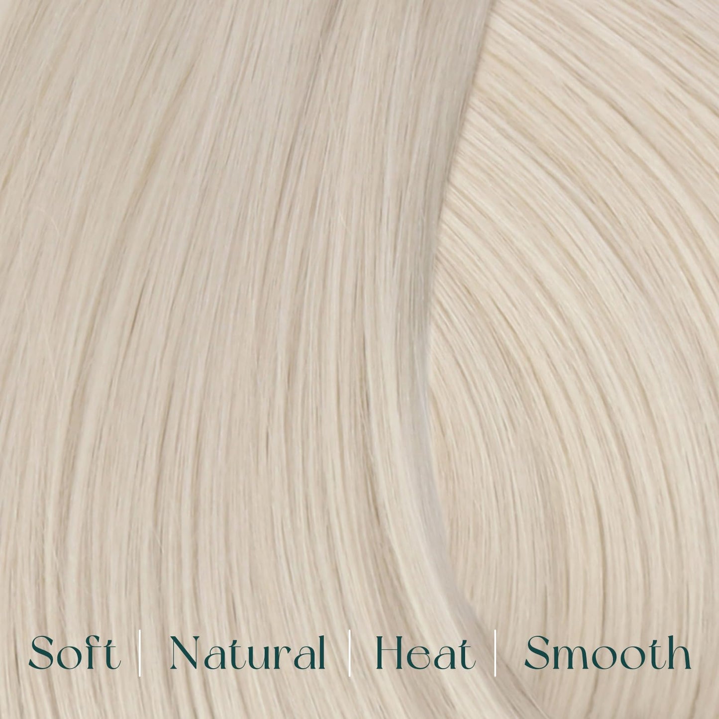 Easyouth 20 Inch Clip in Human Hair Extensions Blonde Remy Human Hair Clip in Extensions White Blonde Clips on Human Hair Extens