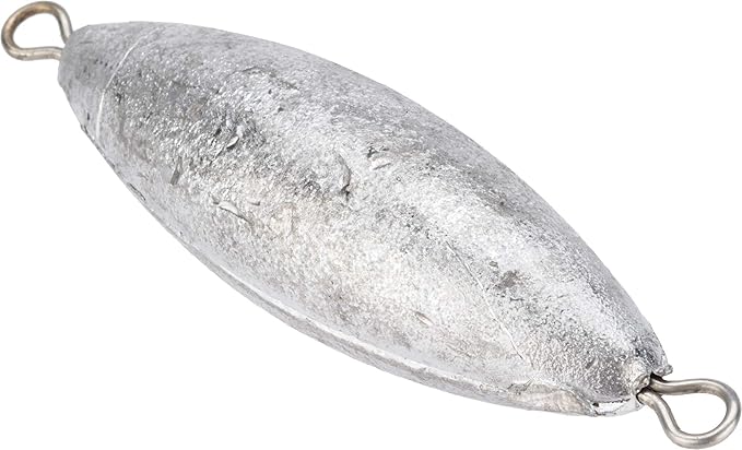 Evike Fishing - Battle Angler Double Ring Torpedo Lead Weight Sinker (Size: 16oz / Pack of 5)