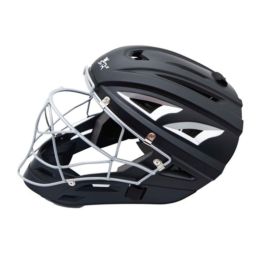 Jadekylin Baseball Catchers Helmet Matte (Black,Large)