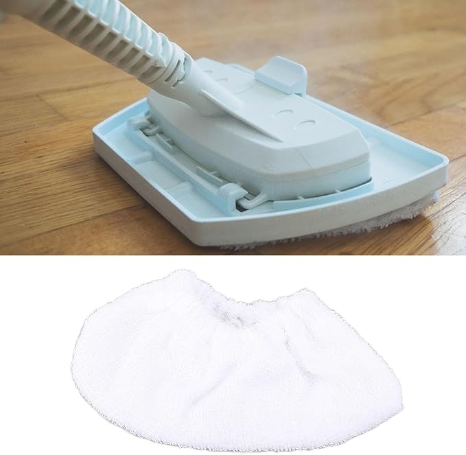 ZJchao Steam Mop Replacement Pads Reusable Washable Microfiber Steam Cleaner Mop Pads 9PCS Set for Hardwood Floors Tile Surfaces Fiber Towel Fabric 8x9x18cm