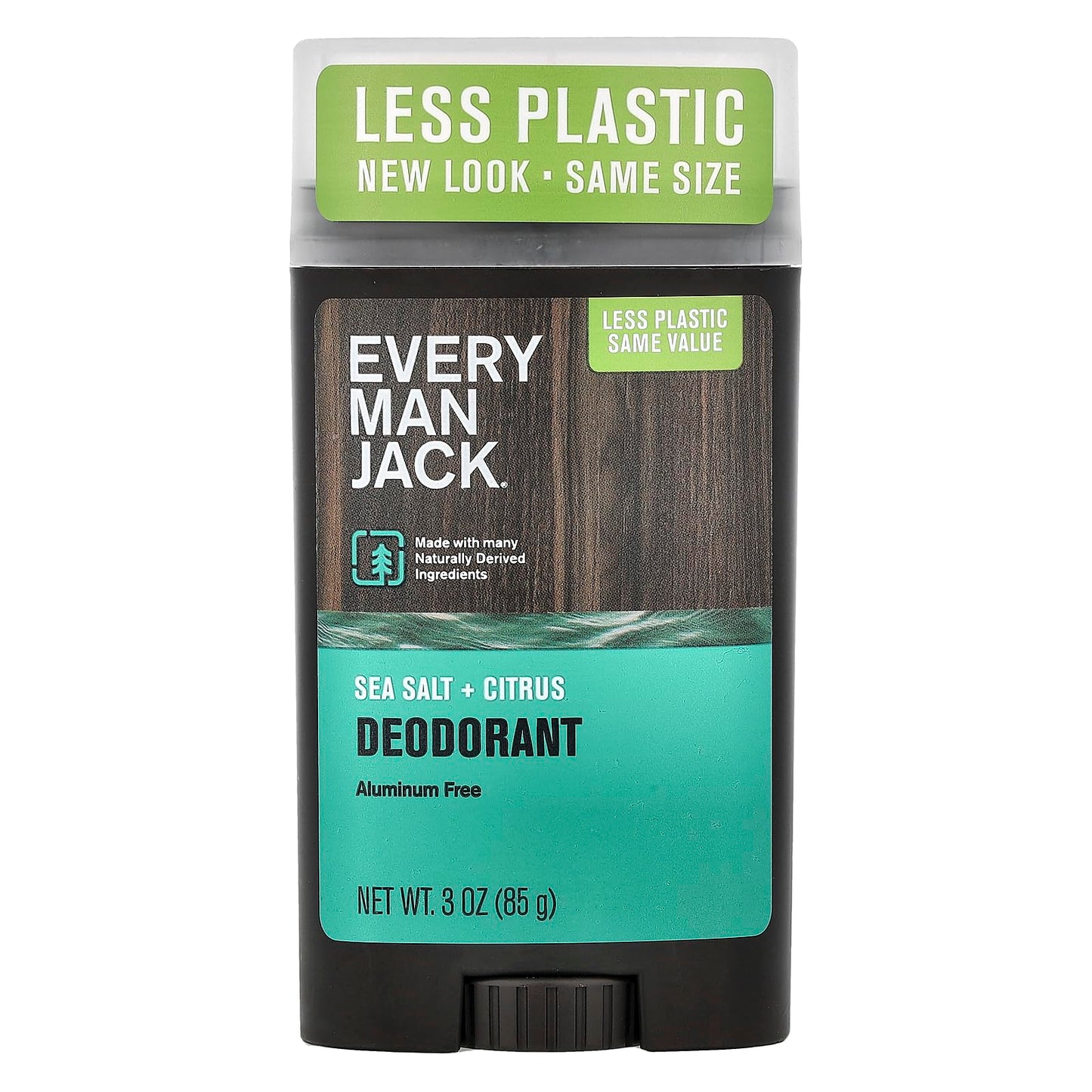 EVERY MAN JACK Sea Salt Deodorant, 3 OZ