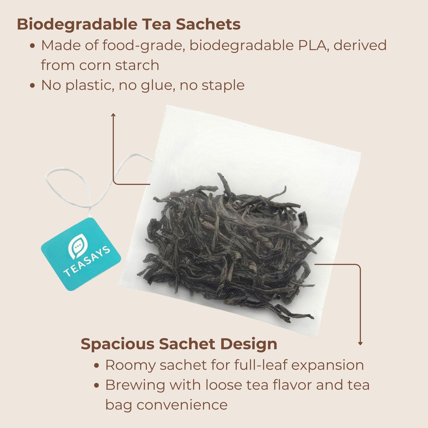 Love Is Brewing Tea Set by TEASAYS, Romantic Gift with Love Messages, 30 Premium Whole Leaf Tea Bags, Tea Sampler for Her, Him, Girlfriend, Boyfriend, Wife, Husband, Partner, Valentine, Date, Anniversary