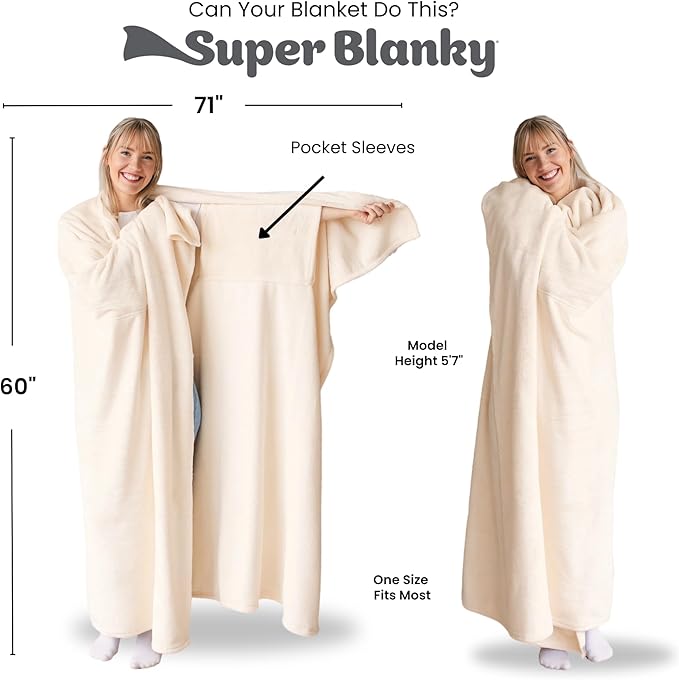 Wearable Blankets for Women, Adult Wearable Blanket Men, Valentine's Day Gifts for Her, Wife Birthday Gift Ideas