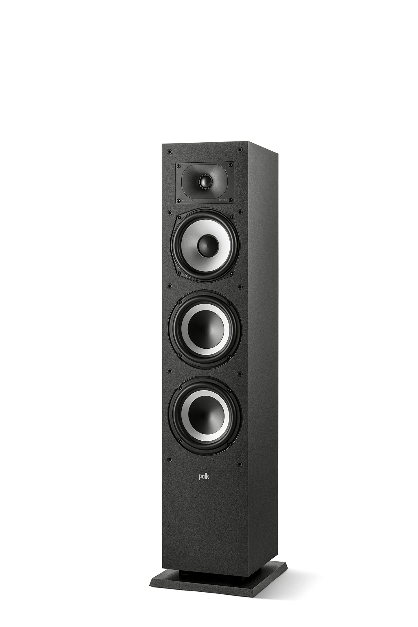 Polk Monitor Xt60 Tower Speaker - Hi-Res Audio Certified, Dolby Atmos, Dts:X & Auro 3D Compatible, 1 Tweeter, 6.5 Dynamically Ba