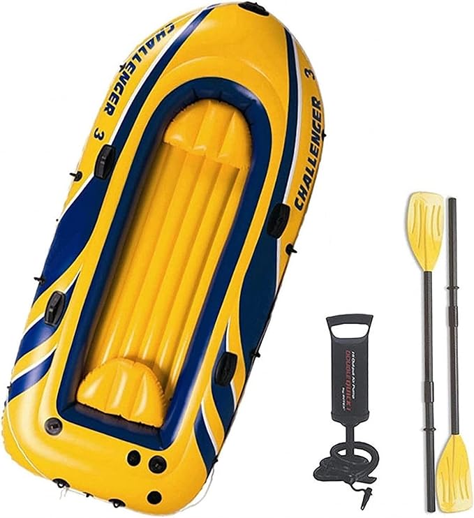 DJCDDM Inflatable Boat Set, Adult Inflatable Fishing Boat, Rubber Boat, Inflatable Boat Fishing, Fishing Boat Kayak
