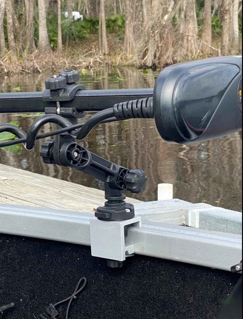 Brocraft Trolling Motor Stabilizer Mount For Alumacraft Boat/Alumacraft Track System Trolling Motor Stabilizer Mount