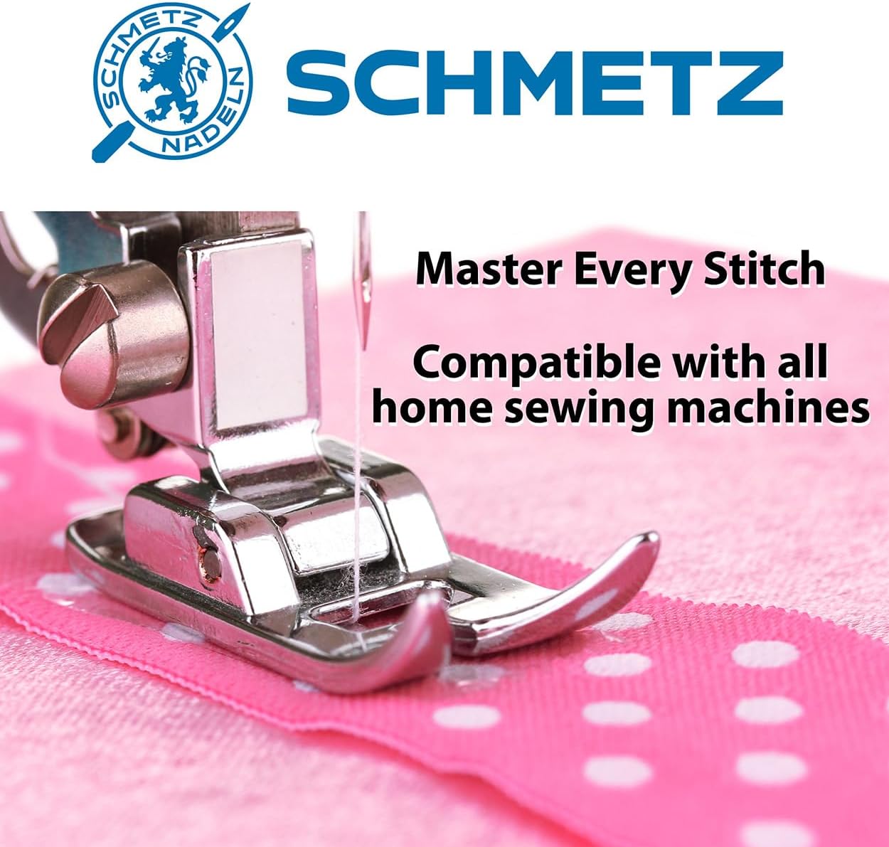 SCHMETZ Universal Sewing Machine Needles - Size 70/10, 5-Needle Cards, Pack of 5