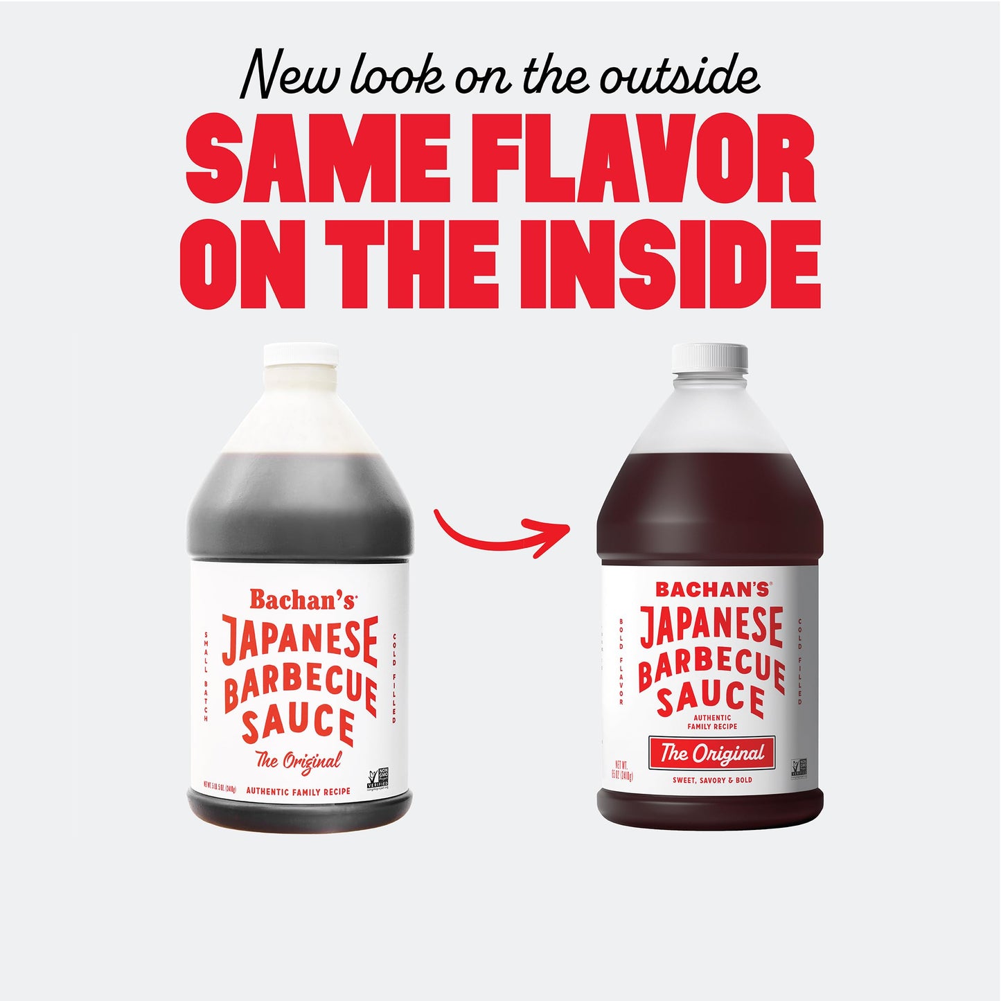 Bachan's - Original Japanese Barbecue Sauce, 85 Oz, Half Gallon - BBQ Sauce for Wings, Chicken, Beef, Pork, Seafood, Noodles, and More. Non GMO, No Preservatives, Vegan, BPA free