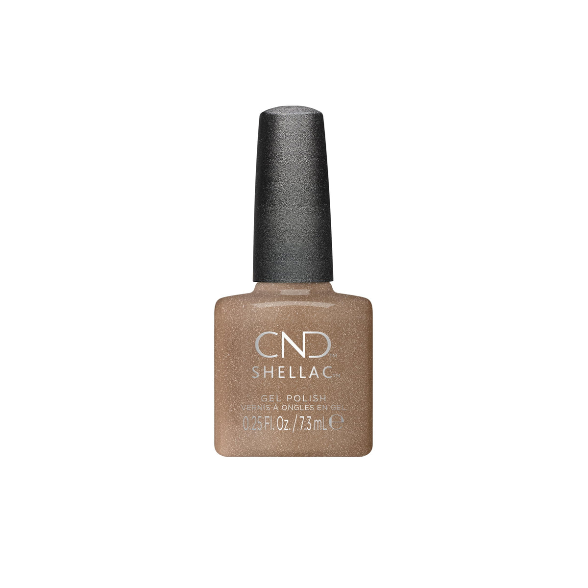 CND Shellac Gel Nail Polish, Long-lasting NailPaint Color with Curve-hugging Brush, Metallic Polish, 0.25 fl oz
