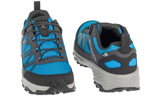 Columbia Men's Peakfreak Rush Outdry, Blue Echo/Black, 10.5