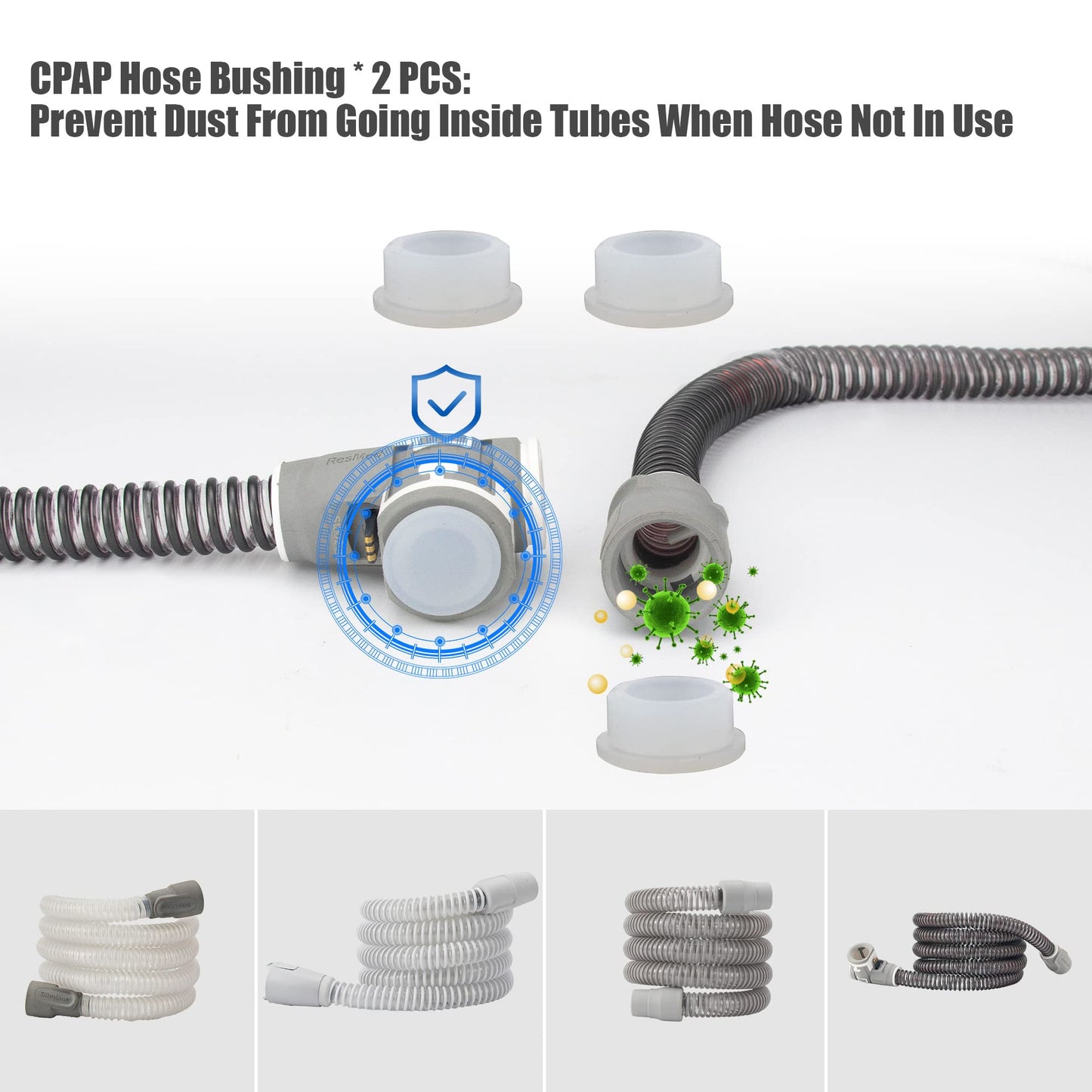 JAKIA CPAP Hose Tube Dryer Cleaning KIT_Water Moisture Cleaner_Drying Water in Minutes_CPAP Supply Accessory
