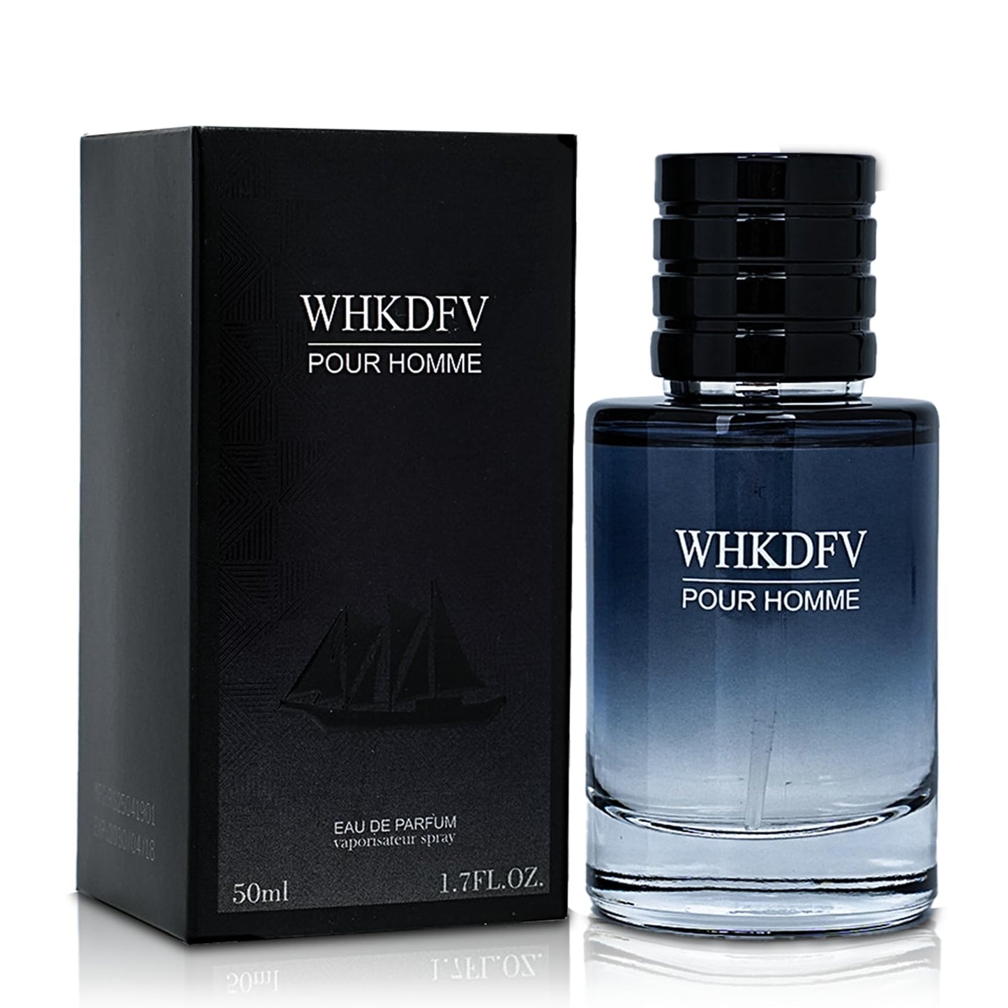 WHKDFV cologne men's perfume - citrus fresh and lasting spray perfume lemon pepper base note cedar 1.7ounce portablecologne for men
