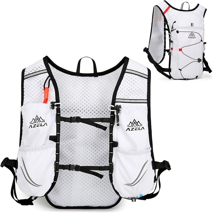 Azarxis Hiking Hydration Vest Pack Running Backpack Lightweight Daypack for Marathon Cycling Biking Trail Race Rave