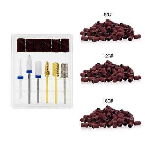 AZ GOGO Nail Drill Machine + Ceramic Nail Drill Bits