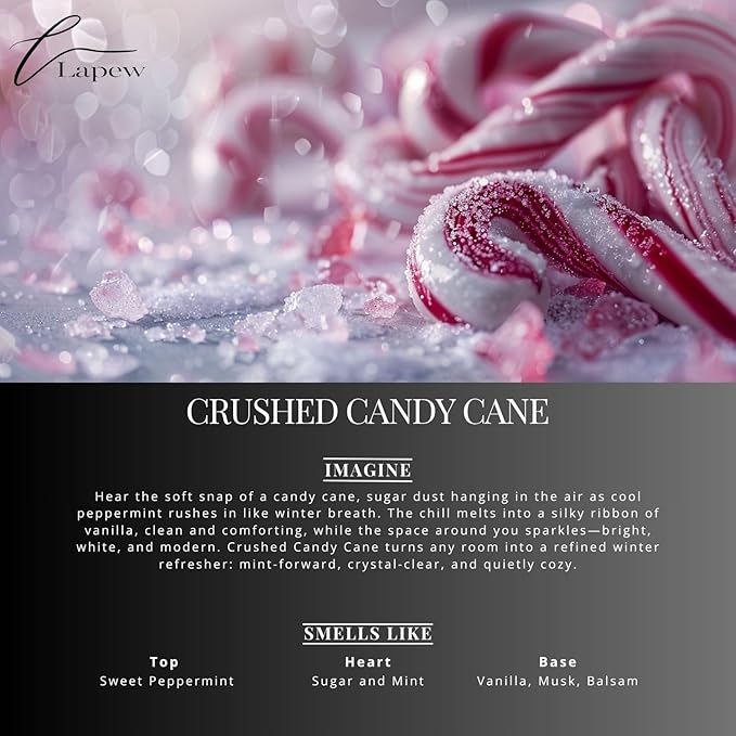 Crushed Candy Cane Carpet Freshener Powder Value Size 36 oz | Powerful Odor Eliminator for Home | Upholstery Deodorizer | Carpet Deodorizer | Cat Litter Box