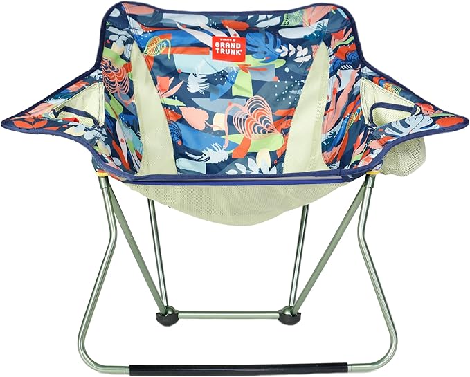 GRAND TRUNK Stonefly Chair | Ultralight & Packable Outdoor Chair with Built-in Cup Holders, 7000 Series Aluminum Frame, Co...