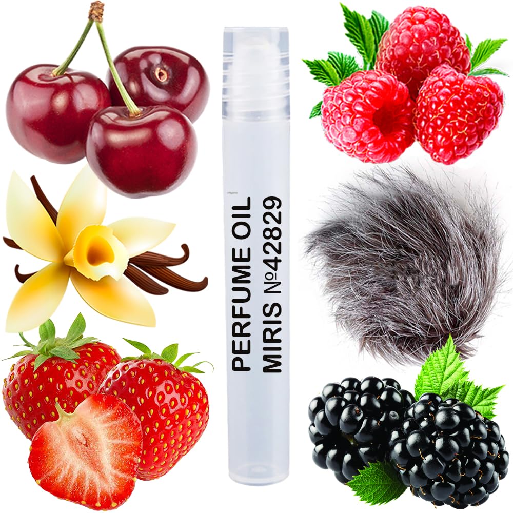 MIRIS No. 42829, Inspired by Burb Her, Long-Lasting Perfume Oil for Women Roll-On, Rollerball 0.34 Fl Oz / 10 ml