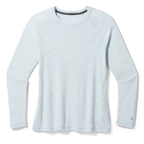 Smartwool Plus Size Classic Thermal Merino Base Layer Crew Winter Sky Heather 3X