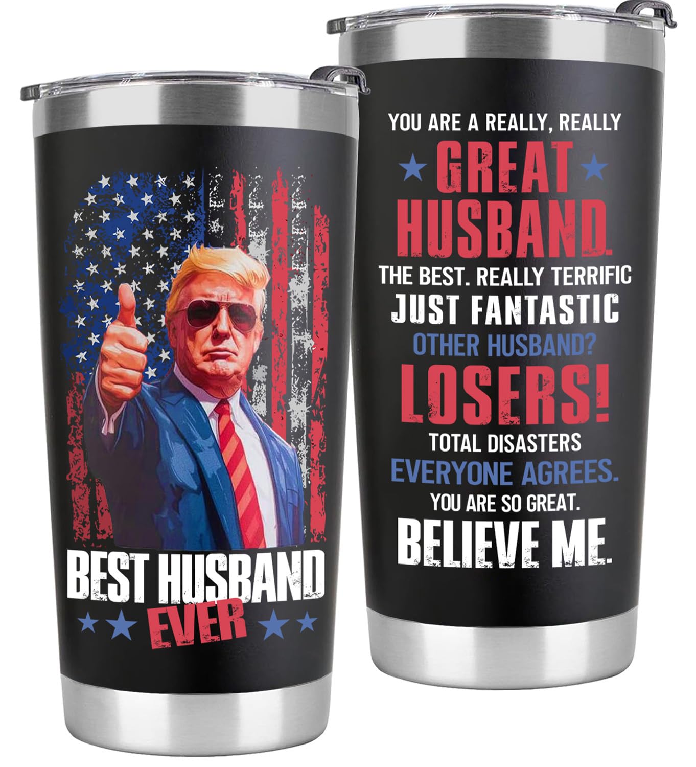 ForGreetMe Gift for Husband from Wife, Wedding Anniversary, Husband Birthday Gift Ideas, Gifts for Birthday, Fathers Day, Christmas, Romantic I Love You Gifts, 20oz Coffee Tumbler