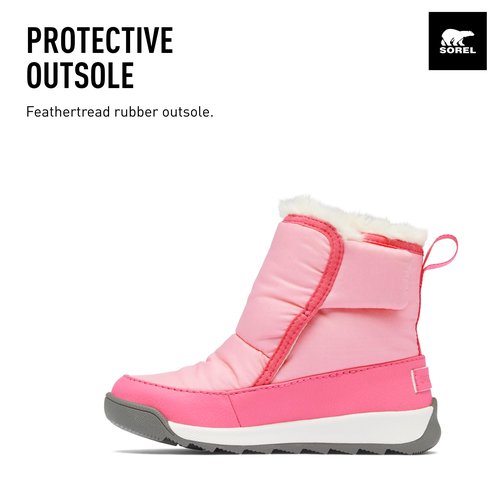 SOREL Toddler's Whitney ll Plus Waterproof Bootie - Blooming Pink, Nico - 6