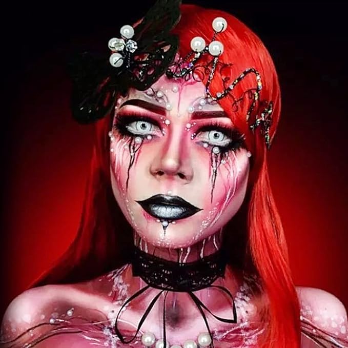 MEICOLY Hot Pink Face Body Paint for SFX Halloween Special Effects Makeup,30g/1.05oz Water Based Washable Face Paint,Pink Accessories for Spirit Week,Face Painting for for Adults and Children
