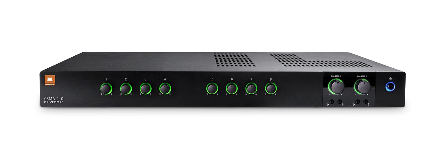 Jbl Professional Csma240 Commercial Series Two-Channel 40-Watt Powered Audio Mixer/Amplifier