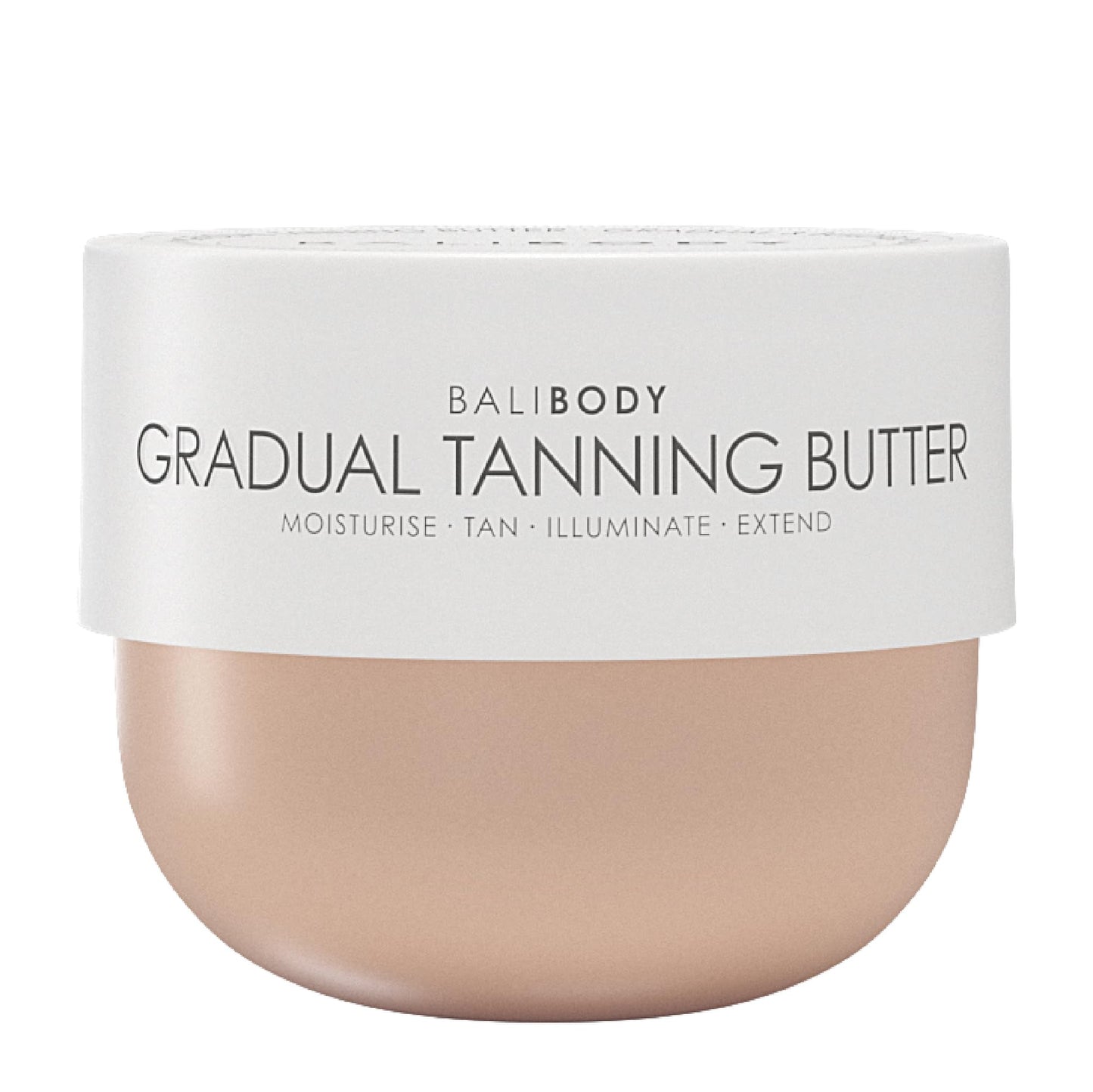 Bali Body Gradual Tanning Butter | Self Tanner Body Butter for a Natural, Streak-Free Self Tan | Buildable Glow | Sunless Tanner, Cruelty-Free, Non-Toxic (200 ml/6.76 fl oz)
