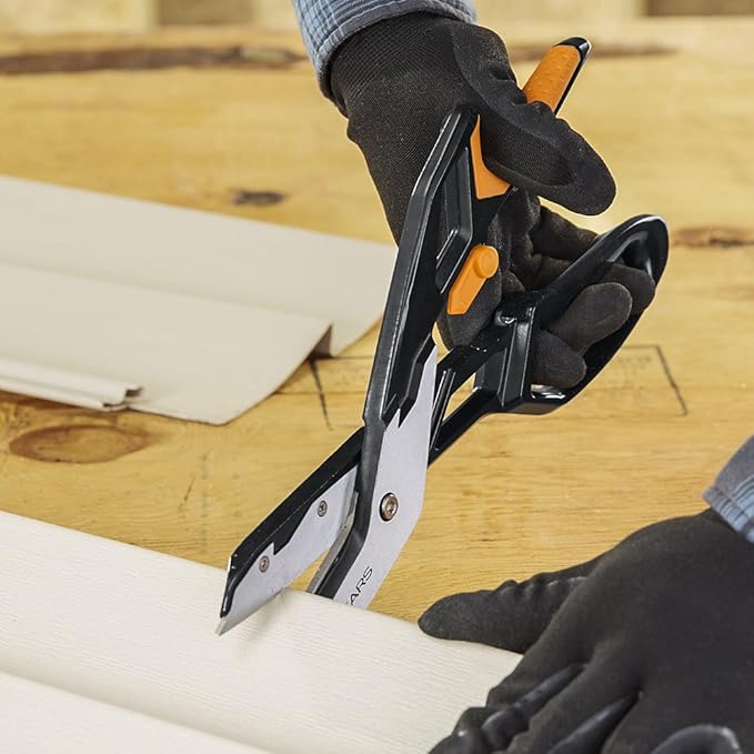 FISKARS PowerArc Easy Action Aluminum Tin Snips (13 Inch)