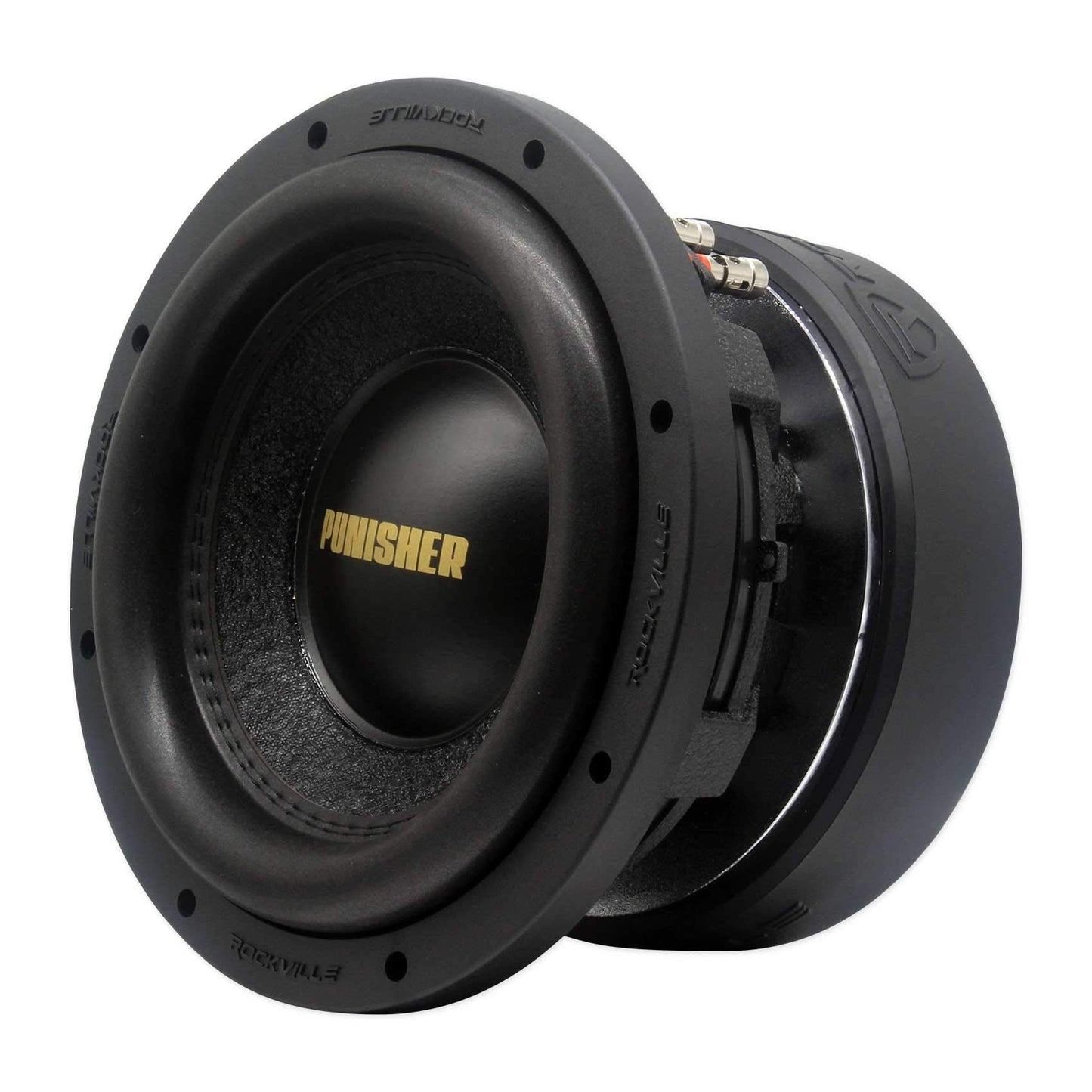 Rockville Punisher 10D1 5000W Peak Subwoofer, 3 Voice Coil, Dual 1-Ohm, 1250W Rms, 246 Oz Magnet, Deep Bass, For Car Audio