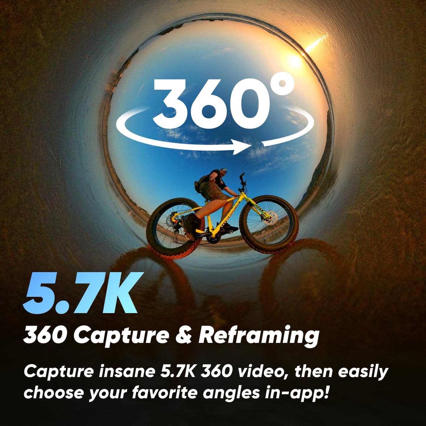 Insta360 X3-360 Action Camera With 5.7K 360 Active Hdr Video, 4K Single-Lens Camera, Waterproof, Flowstate Stabilization, 2.29 T