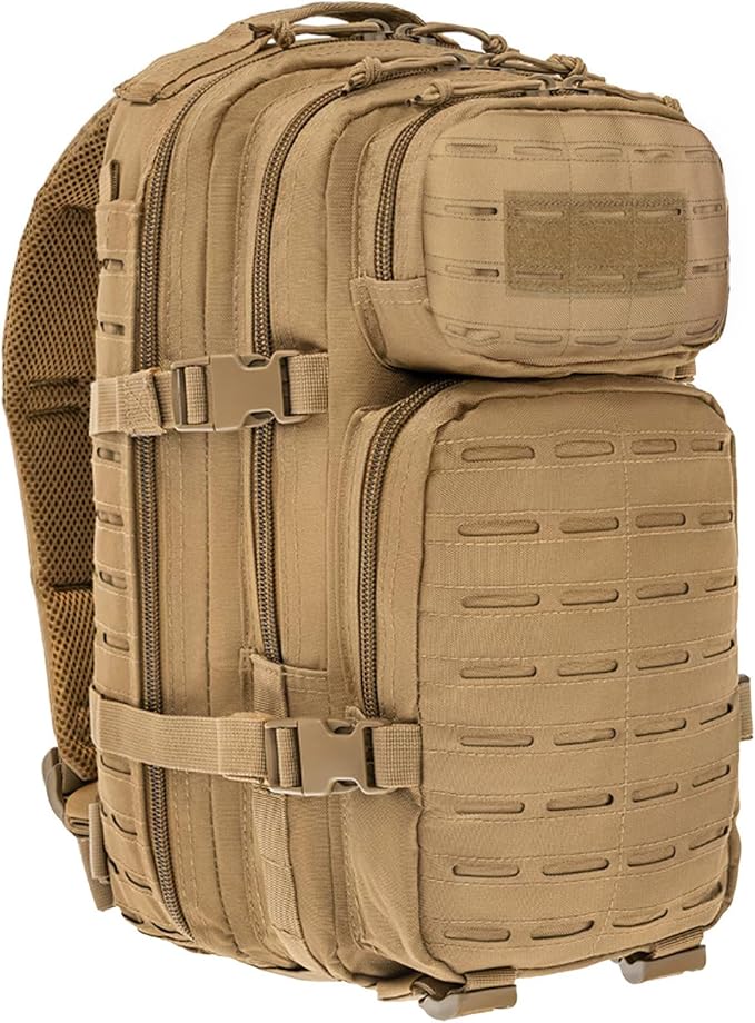 Military Tactical Backpack for Men 35L Small Molle System Water Resistant 3 Day Survival Assault Pack for Bug Out Bag Ruck...