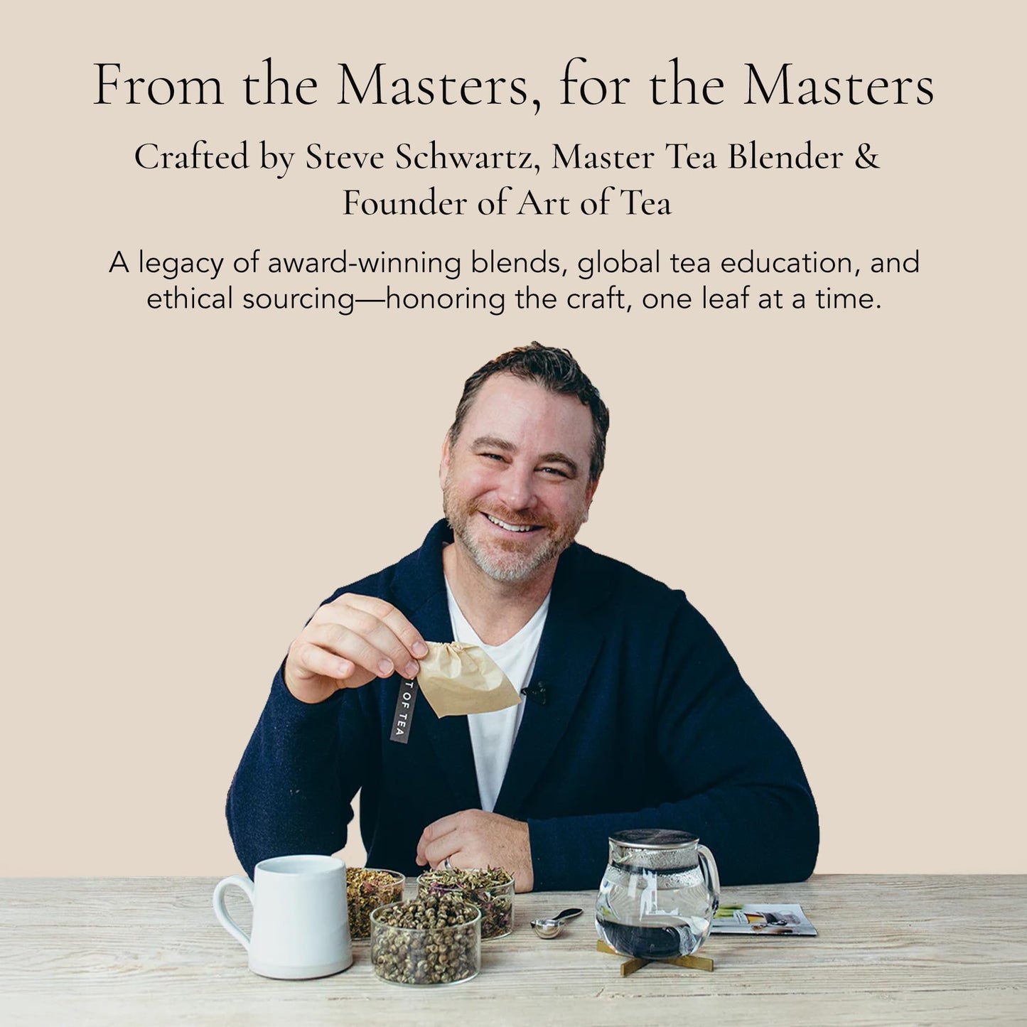 Art of Tea | Organic Earl Grey Crème Tea| 50 Eco Friendly Assorted Tea Bags