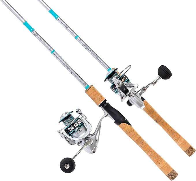 Favorite Ol' Salty Spinning Reel Combo| Fast Action Carbon Blend Fishing Rod| Saltwater Fishing| Catfishing |Ultra Smooth ...