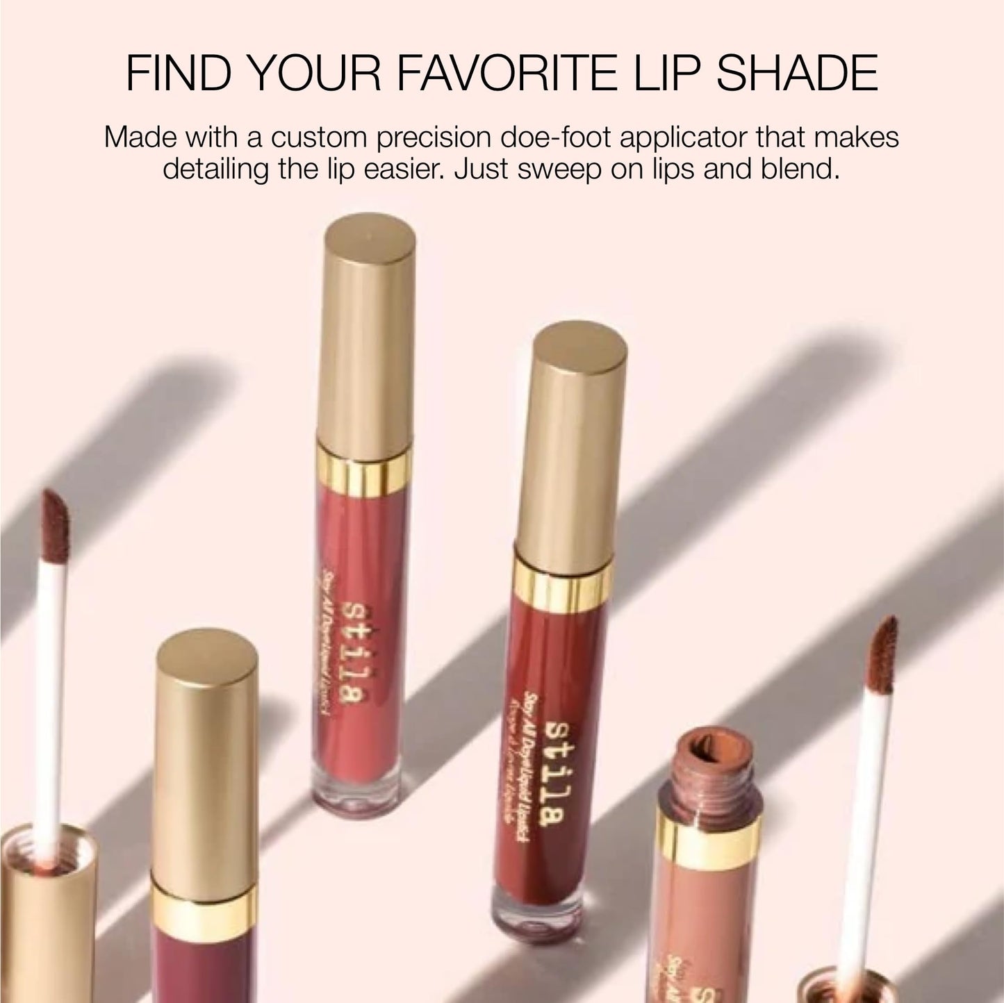 stila Stay All Day Liquid Lipstick, Shimmering Metallic Long-Lasting Color Wear, No Transfer Hydrating, Lightweight with vitamin