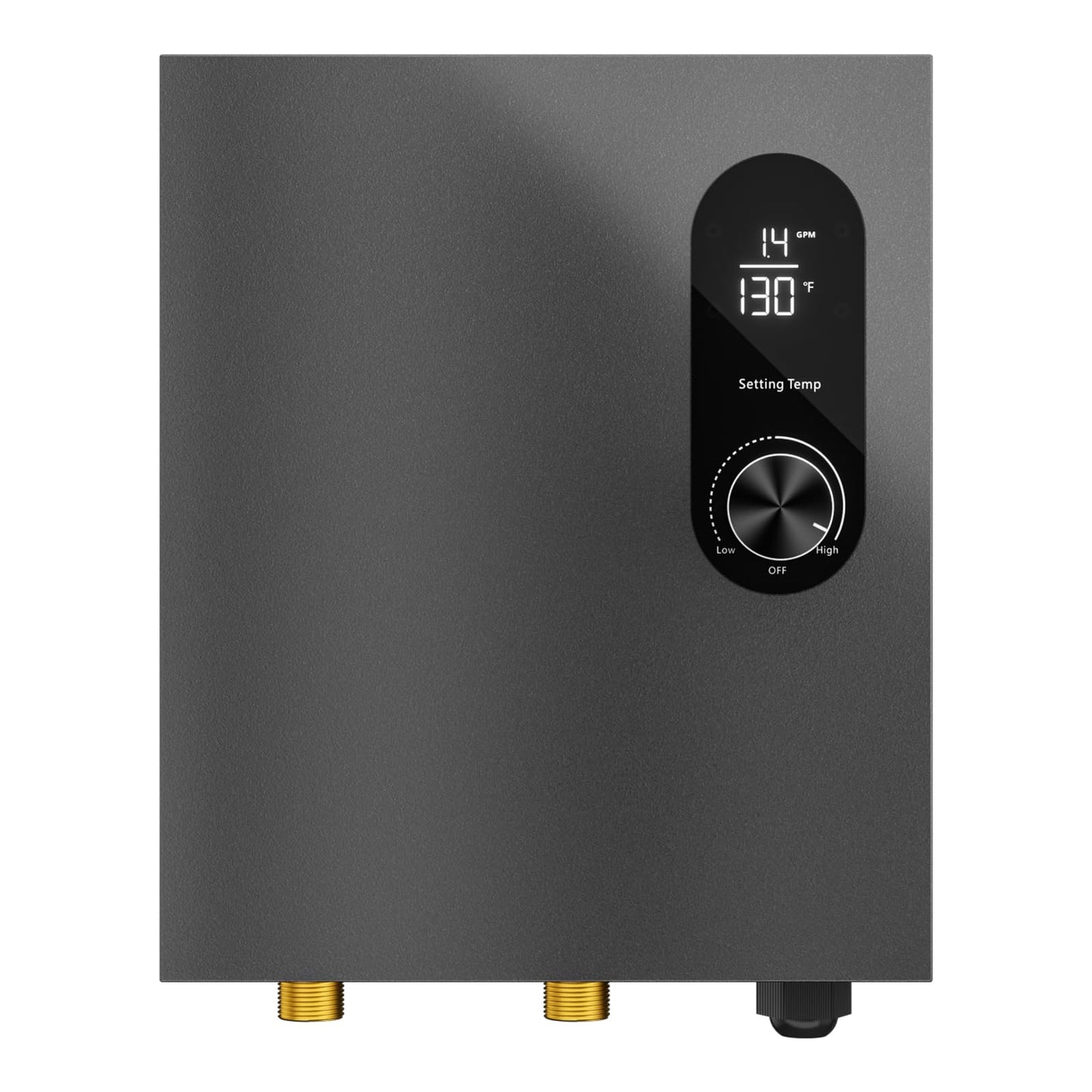 Tankless Water Heater Electric 14KW Instant Hot Water Heater Under Sink, Point of Use Water Heaters with Digital Display for Kitchen Bathroom