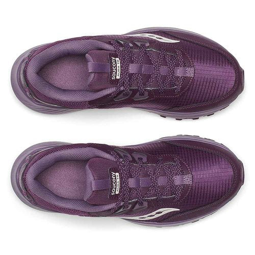 Saucony Women's Aura Tr Hiking Shoe, Plum/Pearl, 9.5
