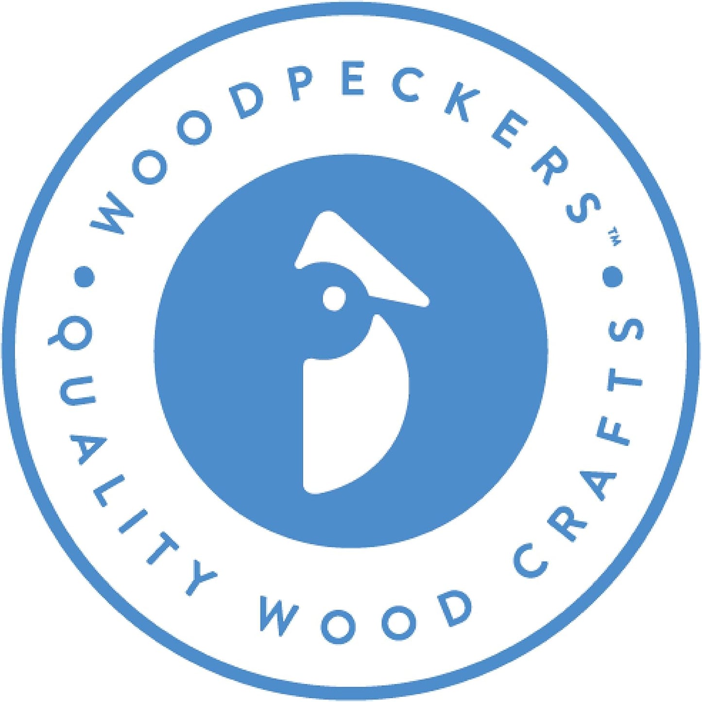 Woodpeckers 1 Inch x 12 Inch Birch/Poplar Dowel Rods, Pack of 10 Unfinished Craft Wood Dowels for Crafts, Woodworking & DIY Projects