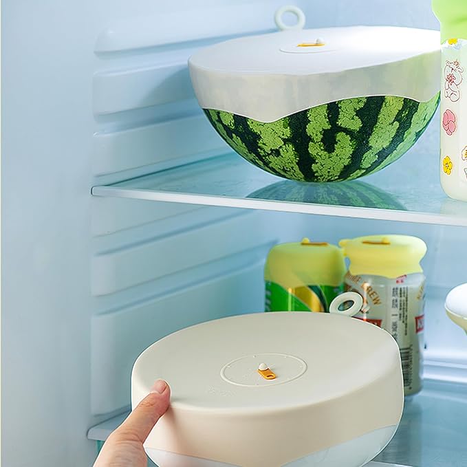 Silicone Stretch Lids for Food Storage, Reusable Stretch and Seal Lids with Easy-open Pull Tab and Day Indicator, 6 Pcs Silicone Dustproof and Fresh-keeping Covers Set for Cups/Cans/Jars/Bowls