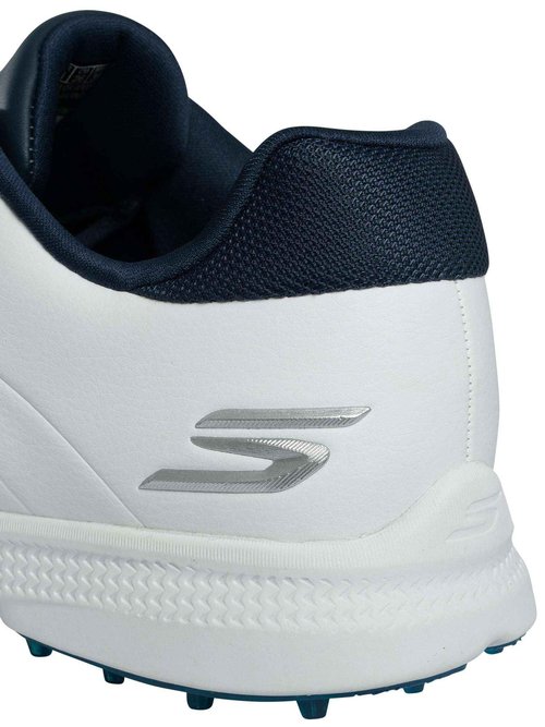 Skechers Tempo Spikeless Waterproof Lightweight Golf Shoe White/Navy/Blue