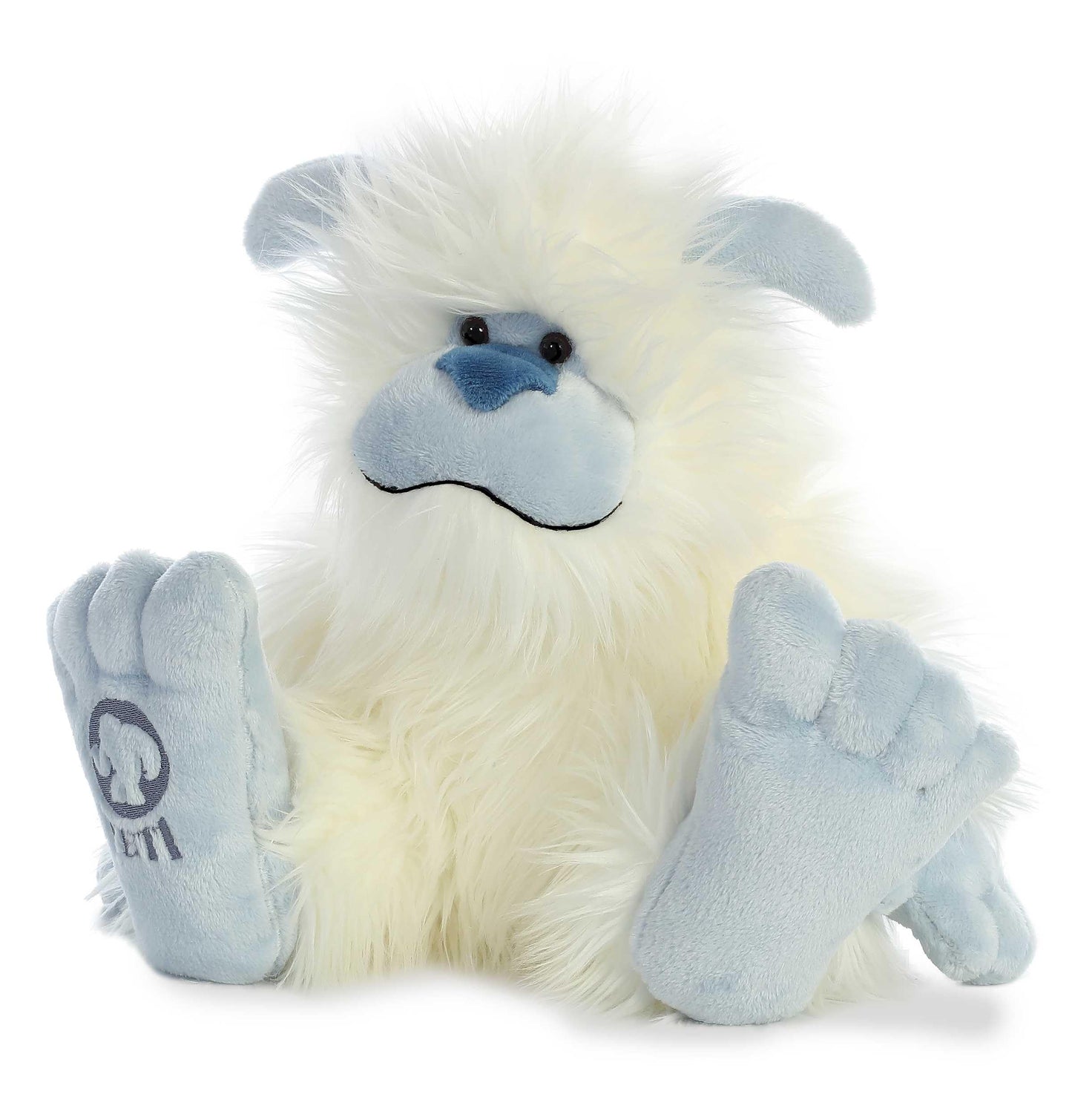 Aurora® Mysterious Fantasy Yeti Stuffed Animal - Mythical Companion - Imaginative Adventures - White 10 Inches